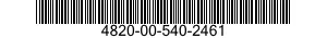 4820-00-540-2461  4820005402461 005402461