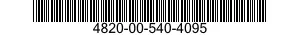 4820-00-540-4095  4820005404095 005404095