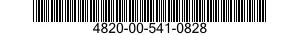 4820-00-541-0828  4820005410828 005410828