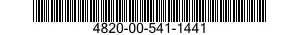 4820-00-541-1441  4820005411441 005411441