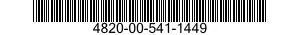 4820-00-541-1449  4820005411449 005411449