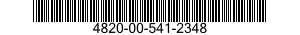 4820-00-541-2348 VALVE,CHECK 4820005412348 005412348