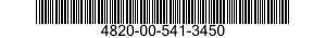 4820-00-541-3450  4820005413450 005413450