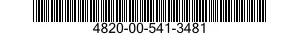 4820-00-541-3481  4820005413481 005413481