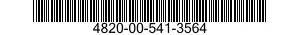 4820-00-541-3564  4820005413564 005413564