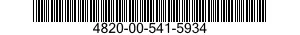 4820-00-541-5934  4820005415934 005415934