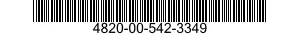 4820-00-542-3349  4820005423349 005423349