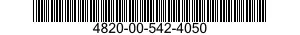 4820-00-542-4050  4820005424050 005424050