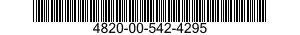 4820-00-542-4295  4820005424295 005424295