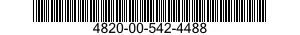 4820-00-542-4488 VALVE,ANGLE 4820005424488 005424488