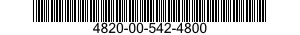 4820-00-542-4800 DISC,VALVE 4820005424800 005424800