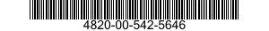 4820-00-542-5646  4820005425646 005425646