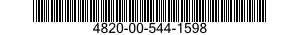 4820-00-544-1598  4820005441598 005441598