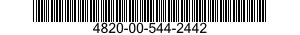 4820-00-544-2442  4820005442442 005442442