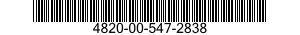 4820-00-547-2838  4820005472838 005472838