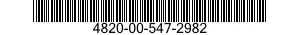 4820-00-547-2982  4820005472982 005472982
