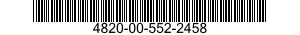 4820-00-552-2458  4820005522458 005522458