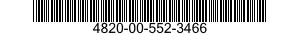 4820-00-552-3466 VALVE,GATE 4820005523466 005523466