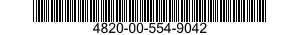 4820-00-554-9042 VALVE,CHECK 4820005549042 005549042