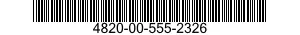 4820-00-555-2326  4820005552326 005552326