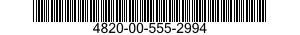4820-00-555-2994  4820005552994 005552994