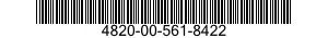 4820-00-561-8422  4820005618422 005618422