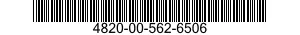 4820-00-562-6506  4820005626506 005626506