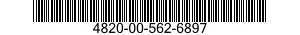 4820-00-562-6897  4820005626897 005626897