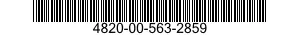 4820-00-563-2859  4820005632859 005632859