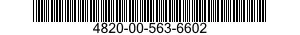 4820-00-563-6602  4820005636602 005636602