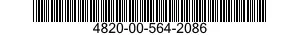 4820-00-564-2086  4820005642086 005642086