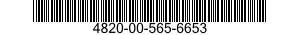 4820-00-565-6653 VALVE,RESTRICTOR CHECK 4820005656653 005656653