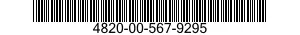 4820-00-567-9295  4820005679295 005679295