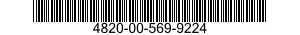 4820-00-569-9224  4820005699224 005699224