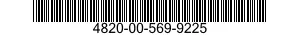 4820-00-569-9225  4820005699225 005699225