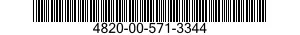 4820-00-571-3344  4820005713344 005713344