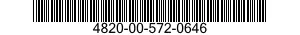 4820-00-572-0646  4820005720646 005720646