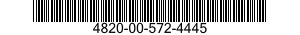 4820-00-572-4445  4820005724445 005724445