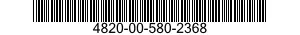 4820-00-580-2368 SHAFT 4820005802368 005802368