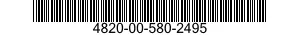 4820-00-580-2495  4820005802495 005802495