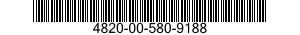 4820-00-580-9188  4820005809188 005809188