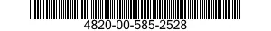 4820-00-585-2528  4820005852528 005852528