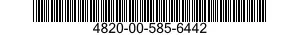 4820-00-585-6442  4820005856442 005856442