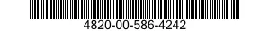 4820-00-586-4242  4820005864242 005864242