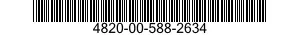 4820-00-588-2634  4820005882634 005882634