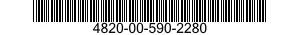 4820-00-590-2280  4820005902280 005902280