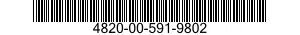 4820-00-591-9802 CLAPPER ASSEMBLY 4820005919802 005919802