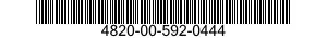 4820-00-592-0444  4820005920444 005920444