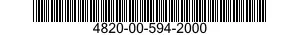 4820-00-594-2000 STEM,FLUID VALVE 4820005942000 005942000