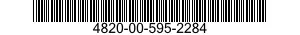 4820-00-595-2284  4820005952284 005952284